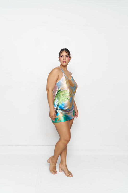 Eden Mini Cross Back Dress