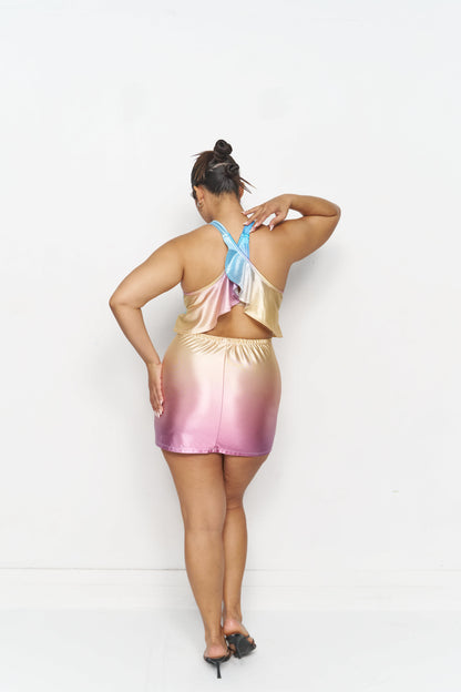 La Palma Mini Cross Back Dress